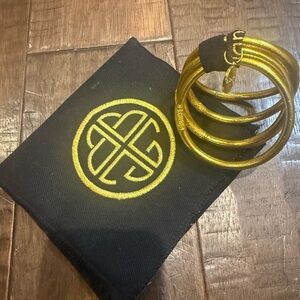 Gold Bangle Bracelet Set